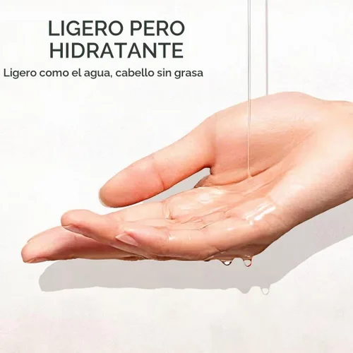 Vista 2 de TYMO Cepillo alisador de cabello con anillo+aceite de tratamiento capilar TYMO hidrata y suaviza el cabello seco y dañado
