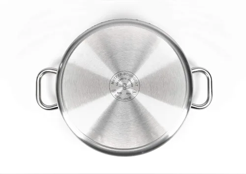Vista 3 de Matfer Bourgeat Excellence Brasero sin tapa, 14 1/8 pulgadas, gris