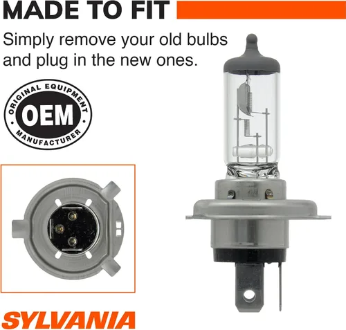 Vista 4 de Bombilla de faros halógenos XtraVision SYLVANIA 9003 (también compatible con H4), (paquete de 2), 9003