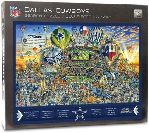 Vista 17 de YouTheFan NFL Joe Journeyman - Rompecabezas de equipo de 500 piezas de 18 x 24 pulgadas