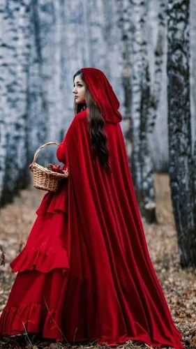 Vista 4 de Capa de bruja de longitud completa para mujer, capa de terciopelo, disfraz de cosplay