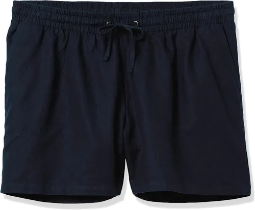 Vista 8 de Tienda Essentials Pantalón corto de lino con cordón de 5 pulgadas