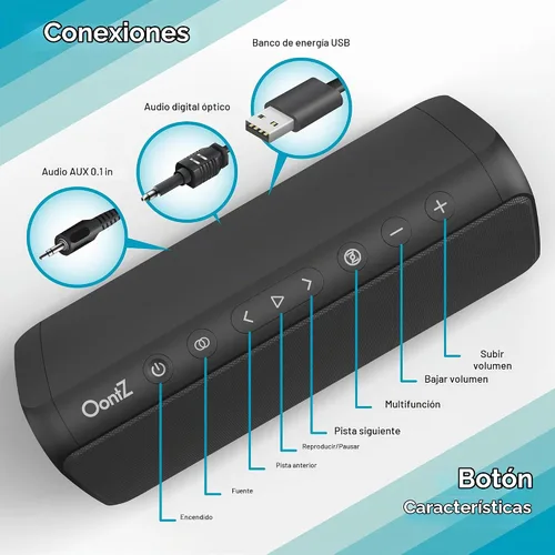 Vista 2 de OontZ Barra de sonido de TV Bluetooth Angle 3 Pro