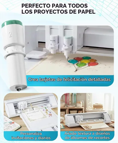 Vista 3 de Set de 2 herramientas de estampado para Silhouette Cameo 5 y Silhouette Curio 2