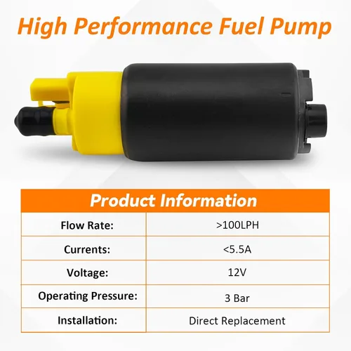 Vista 4 de Conjunto de bomba de combustible compatible con Chevrolet Ford Honda Nissan Toyota Pontiac de alto rendimiento eléctrico Intank EFI reemplazar E2068