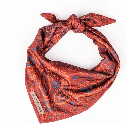 Vista 25 de Wilderdog Bandana para perro con material ligero de malla de mezcla de poliéster de secado rápido en agave