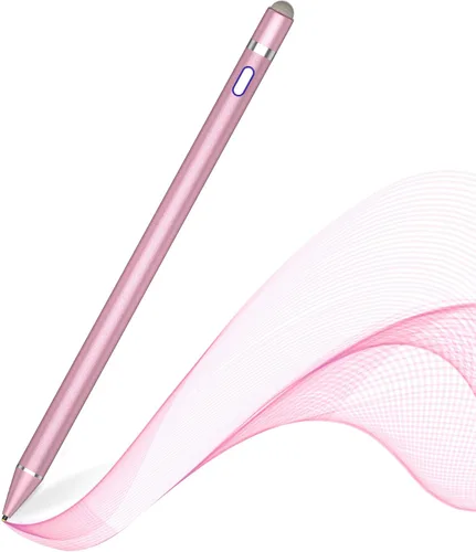 Vista 13 de Lápiz óptico activo para pantallas táctiles, doble punta para dibujo y escritura iOS y Android, lápiz digital de alta precisión para Apple iPhone