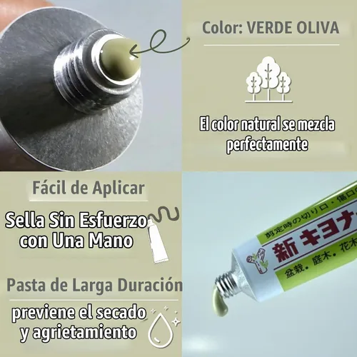 Vista 4 de Nuevo Sellador de Corte para Poda de Bonsái 100g Hecho en Japón
