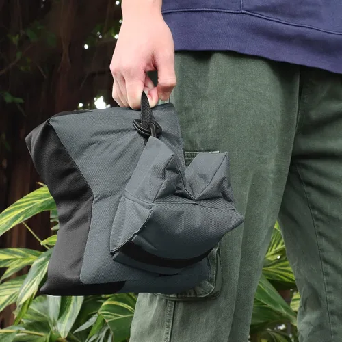 Vista 6 de Twod Bolsas de Descanso para Tiro Exterior - Apoyo de Banco para Deportes de Tiro con Soportes de Sacos de Arena Delantero y Trasero para Tiro