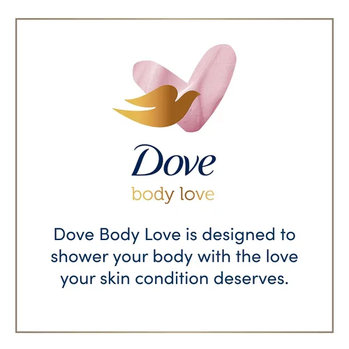 Vista 6 de Dove Body Love - Limpiador corporal para piel propensa a reacciones, 3 unidades de equilibrio de piel hiperreactivo para gel de baño ultra sensible