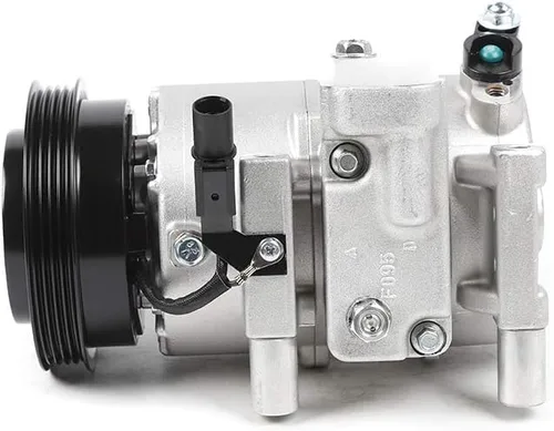 Vista 5 de Compresor de CA y embrague de A/C CO 10980C para Kia Rio/Rio5 LX EX SX 1.6L 2006 2007 2008 2009 2010 2011, compresor de aire acondicionado