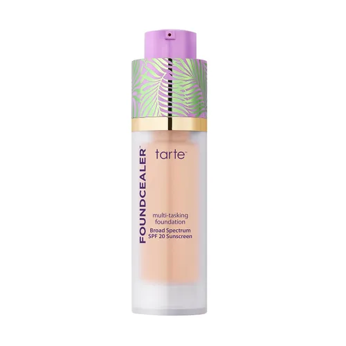 Vista 19 de tarte Babassu Foundcealer Base Dewy - Protector solar SPF 20 de amplio espectro, base y corrector en 1 con SPF, maquillaje vegano para el cuidado