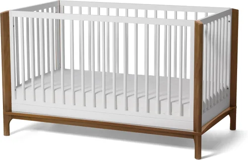 Vista 10 de Little Seeds Laurel - Cuna convertible 4 en 1 para bebé en color negro/castaño