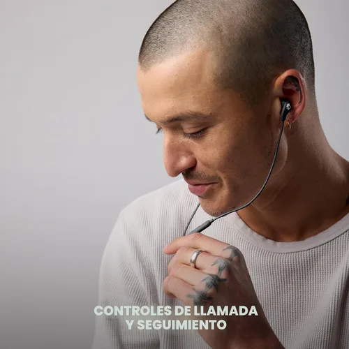 Vista 6 de Skullcandy Set Auriculares con Cable USB-C con Ajuste de Aislamiento de Ruido, Micrófono en Línea para Control de Llamadas y Pistas para iPhone