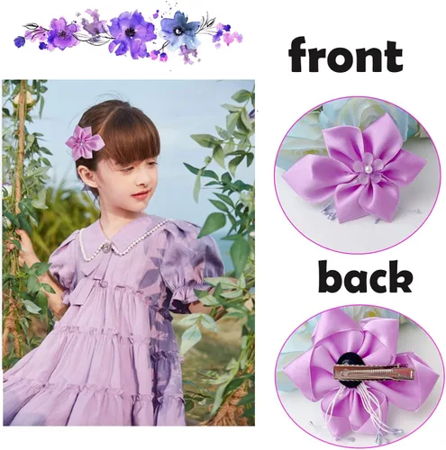 Vista 3 de Diademas con orejas de ratón para niñas accesorios de disfraz de Halloween decoración de princesa para Encanto cosplay