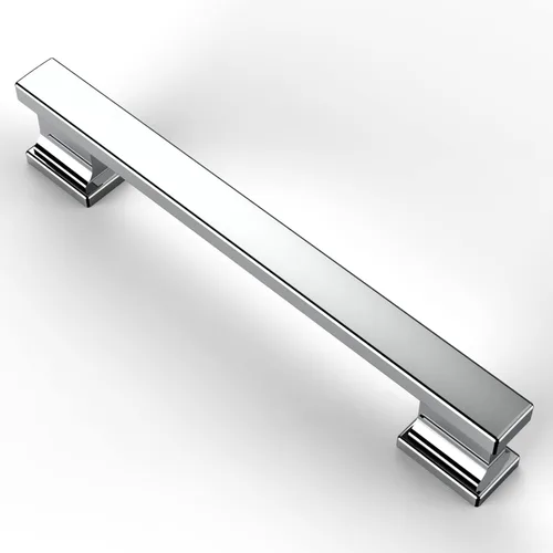 Vista 47 de Asidrama - Paquete de 6 manijas de gabinete de cocina color latón cepillado de 3.75 pulgadas (96mm), tiradores para gabinete, accesorios