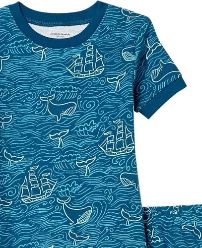 Vista 2 de Tienda Essentials Unisex Kids and Toddlers' Snug-Fit Cotton Pajama Sleepwear Sets