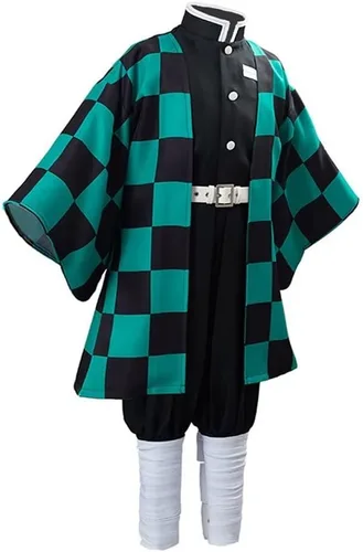 Vista 2 de Cosplay Costume For Kids Corps Style Kimono Outfit Set Costume