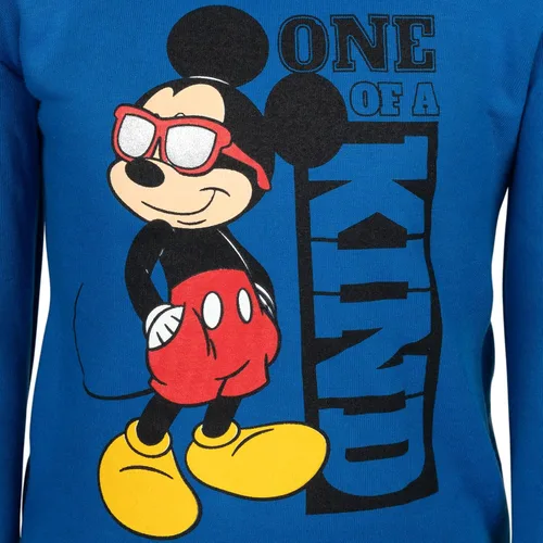 Vista 5 de Disney Sudadera con capucha de Mickey Mouse para niños pequeños color rojo 2T Rojo