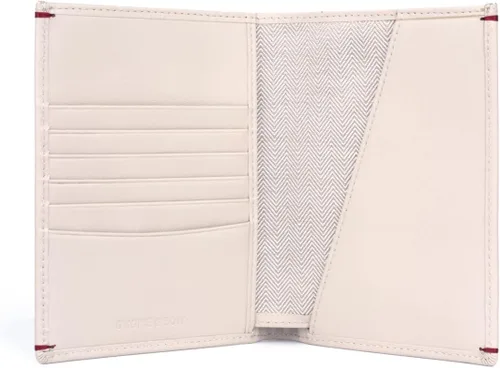 Vista 2 de Gnome & Bow - Cartera Gulliver para dinero en efectivo y moneda para pasaporte (RFID Nappa Leather), biege, Cartera para pasaporte