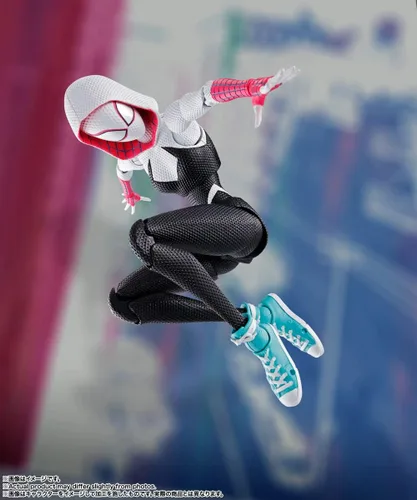Vista 3 de TAMASHII NATIONS - Spider-Man: Across The Spider-Verse - Spider-Gwen (Spider-Man: Across The Spider-Verse), Figura de acción de Bandai Spirits