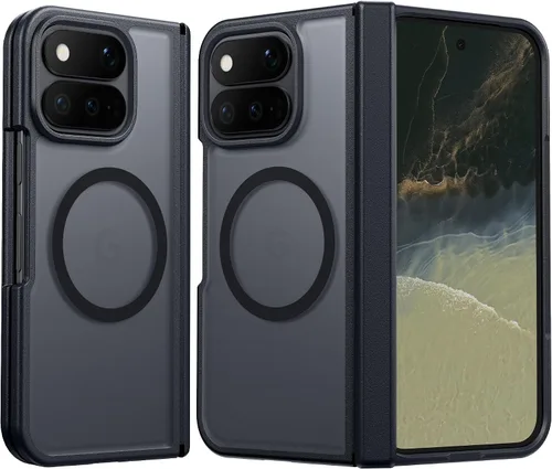 Vista 22 de FNTCASE - Funda para iPhone 16 Pro: magnética, mate, translúcida, de grado militar, protectora contra caídas, resistente, fina, duradera y a prueba