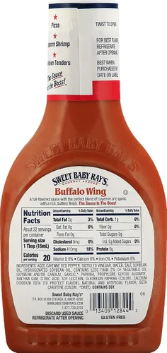 Vista 6 de Sweet Baby Ray's Salsa de alas y glaseado - Buffalo Wing (paquete variado)