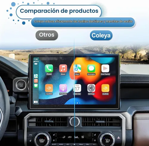 Vista 6 de Protector de pantalla para Toyota 4Runner, 2025 2026 4Runner (Limited/Platinum/TRD Pro/Trailhunter/Premium) Pantalla táctil de 14 pulgadas, vidrio