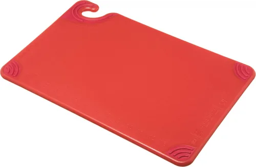 Vista 8 de San Jamar Saf-T-Grip Co-Polymer colección de tabla de cortar, Azul, 1