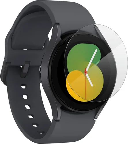 Vista 5 de ZAGG InvisibleShield Ultra Clear Plus - Hecho para Samsung Galaxy Watch4 (1.732 in) - Ultra claro y prácticamente indestructible