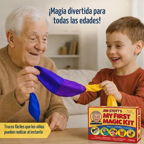 Vista 2 de Kit de magia “My First Magic Kit” de Jim Stott's, perfecto para principiantes y niños de todas las edades