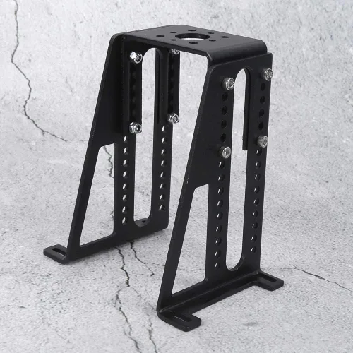 Vista 2 de Dilwe Soporte de motor RC, soporte de montaje de motor de avión RC, piezas de modelo de soporte extraíble de aleación de aluminio, soporte de motor