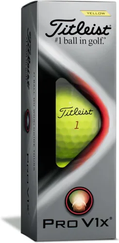 Vista 2 de Titleist Pelotas de golf Pro V1x de generación anterior Amarillo