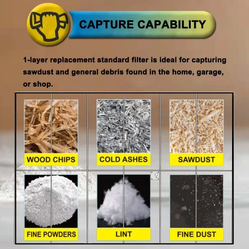 Vista 5 de SpaceTent Paquete de 3 filtros de cartucho de repuesto 90398 Shop Vac para la mayoría de aspiradoras húmedas/secas de 1-4 galones y aspiradora