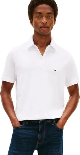 Vista 74 de Tommy Hilfiger Polo de piqué de algodón de manga corta para hombre en ajuste regular