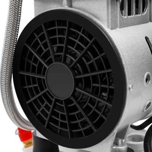 Vista 9 de Compresor de aire dental portátil 40L/10.57gal, 110V 750W/1Hp Compresor de aire médico, 8Bar/115PSI Bomba silenciosa sin aceite, potente bomba