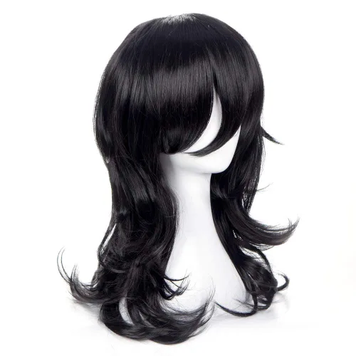 Vista 2 de Anime Cosplay Aizawa Shouta Pelucas para mi héroe Academia Pelo sintético Halloween disfraz Pelucas