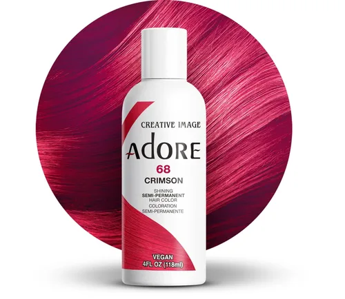 Vista 8 de Adore Tinte semipermanente verde para el cabello, vegano y sin crueldad, 4 onzas líquidas, 163 Green Apple (paquete de 1)