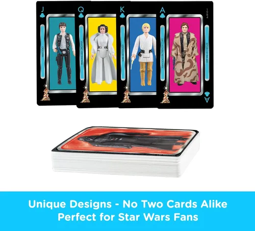 Vista 3 de Aquarius Star Wars Darth Vader - Baraja de cartas con temática de Darth Vader para tus juegos de cartas favoritos, mercancía y coleccionables