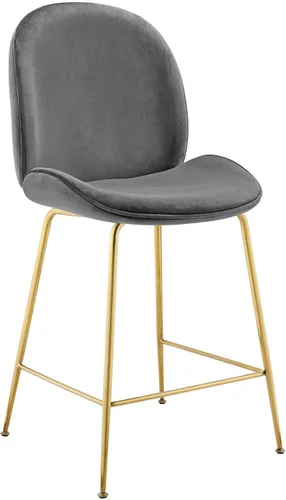 Vista 13 de Modway EEI-3548-BLK - Silla de comedor de terciopelo de alto rendimiento, patas de acero inoxidable, color negro