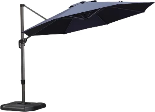 Vista 672 de PURPLE LEAF Paraguas al aire libre con base 8' x 8' protección solar verde Manzana Verde (Apple Green)