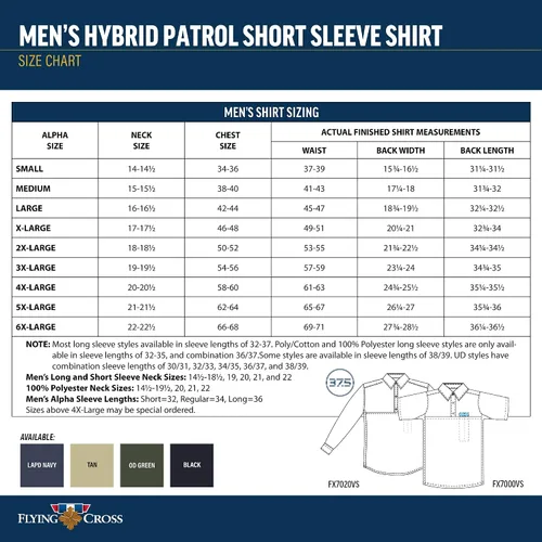 Vista 6 de Flying Cross Camisa híbrida de manga corta para hombre Fx Stat