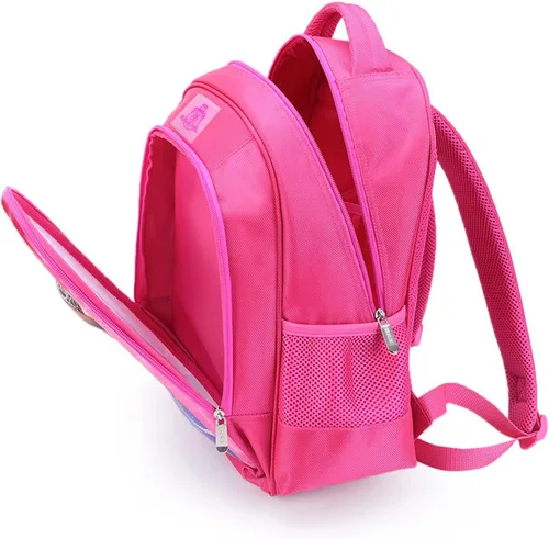 Vista 5 de YQSGT Mochila rosa para niñas mochila para niños y niñas bolsa escolar de dibujos animados bolsa de viaje escolar Style-1 L Viajar