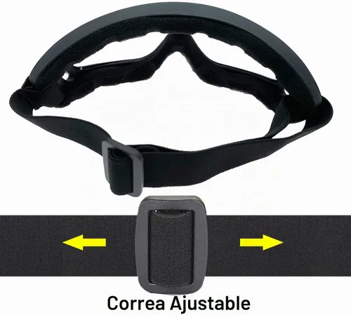Vista 5 de LJDJ Motorcycle Goggles 2 Pack Dirt Bike with Neck Breathable Bandana Mask