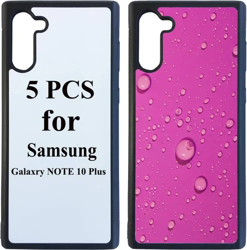 Vista 10 de JUSTRY Funda protectora para Samsung Galaxy A20/A30, de goma suave, antihuellas, antihuellas, antideslizante, para bricolaje, 5 unidades FUNDA