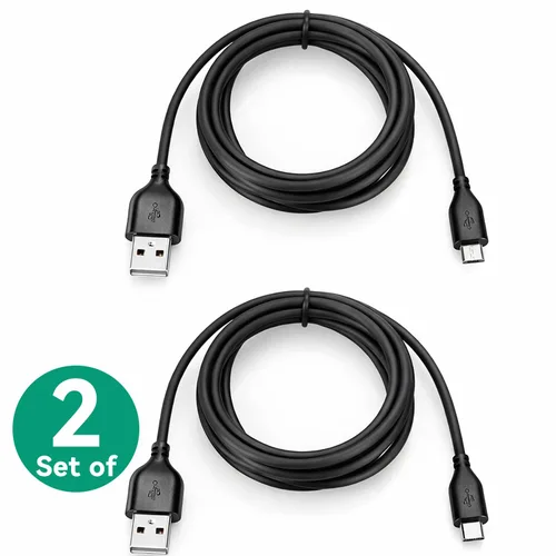 Vista 3 de Cable de carga de repuesto para Kindle Paperwhite, Kindle Fire, Amazon Fire Tablet - Cable USB de carga rápida de 6 pies for Amazon Paper white