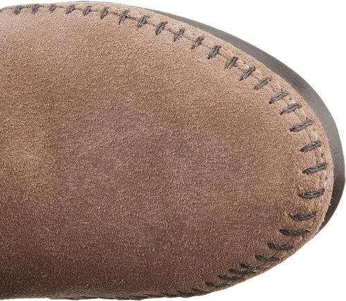 Vista 5 de Minnetonka Botas con flecos de 3 capas para mujer, Verde