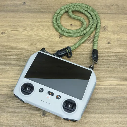 Vista 2 de Correa para el cuello para DJI Mavic 3/2/Air2S Drone Controller, DJI Mini 3 Pro Lanyard RC Correa de cuello, correa para el cuello anticaídas