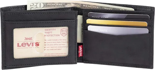 Vista 2 de Levis Rfid - Cartera con sistema de seguridad Rfid para hombre