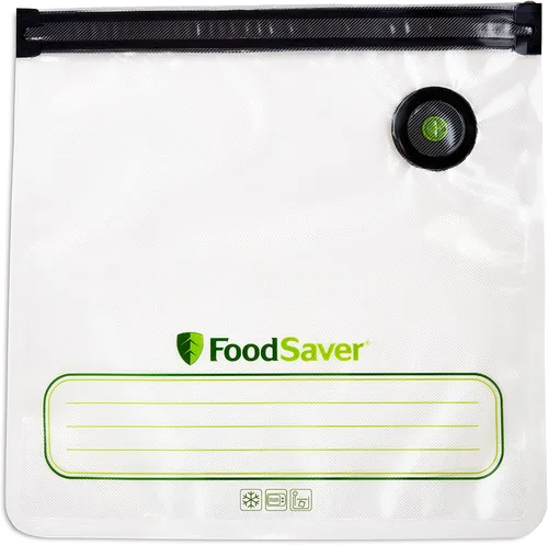 Vista 5 de FoodSaver Recipientes al vacío y bolsas reutilizables de galón (8 unidades)